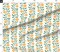 Various Fabrics by the Yard or Fat Quarter Oranges Vines Vertical Stripes Climbing Fuit Kitchen Custom Printed Fabric by Spoonflower